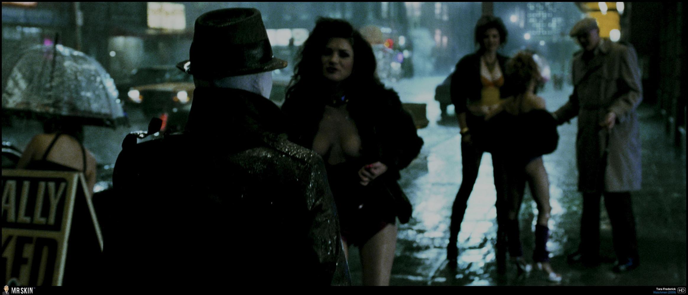Nude scene in watchmen